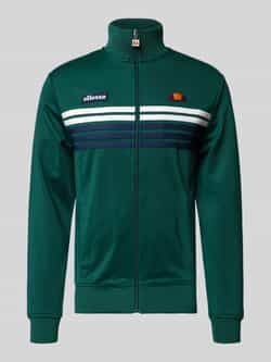 Ellesse Sweatjack met labelpatch model 'VICENZA TRACK'