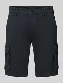 Blend Regular fit korte broek met cargozakken