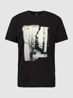 G-Star Raw T-shirt met label- en motiefprint