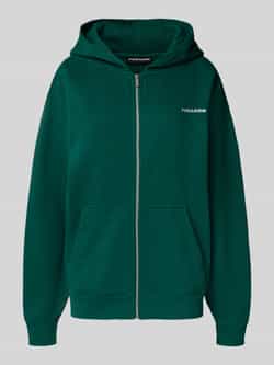 Pegador Oversized sweatjack met logostitching model 'Clarita'