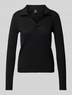 G-Star Raw Slim fit shirt met lange mouwen en V-hals