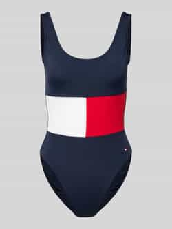 Tommy Hilfiger Swimwear Badpak ONE PIECE (EXT SIZES) in colourblocking-stijl