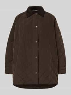 Weekend Max Mara Oversized lange gewatteerde jas met corduroy kraag model 'PEPATO'