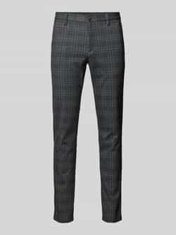 Alberto Stoffen broek met Franse steekzakken model 'ROB'