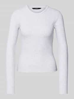 Vero Moda Slim fit shirt met lange mouwen met katoen model 'CHLOE'