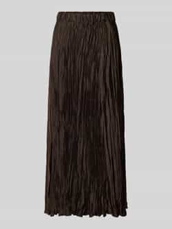 Stefanel Maxi-rok met elastische tailleband Model 'KREUKELROK'