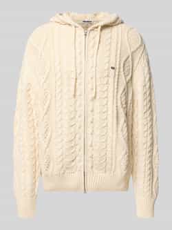 REVIEW Gebreid jack met kabelpatroon