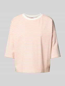 Opus T-shirt met extra brede schouders