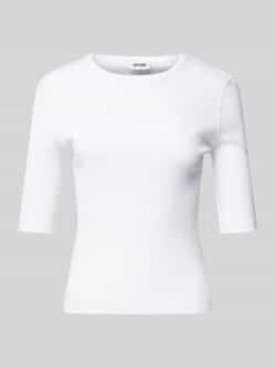 Drykorn T-shirt in riblook model 'SELAY'
