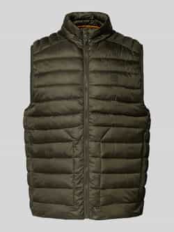 Jack & jones Gewatteerde bodywarmer met ritszakken