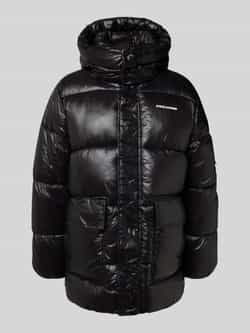 Pegador Gewatteerd jack met klepzakken en logo