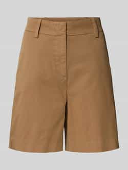 Marc O'Polo Slim fit korte broek van twill