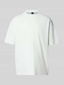 Boss Orange Relaxed fit T-shirt met labeldetail