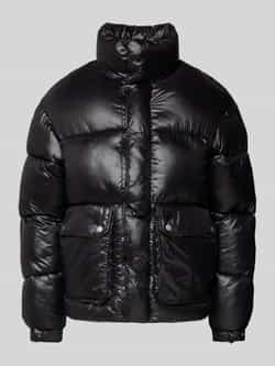 Jack & jones Regular fit gewatteerd jack met klepzakken model 'YORK'