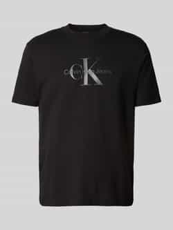 Calvin Klein Jeans Polo Shirt Lange Mouw SHINY MONOLOGO TEE J30J327109