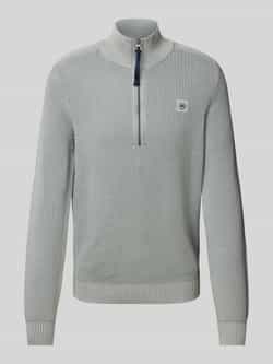 Lerros Gebreide pullover met labelpatch