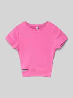 Blue Effect T-shirt met cut-out
