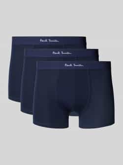 Paul Smith Boxershort met elastische band met logo in een set van 3 stuks