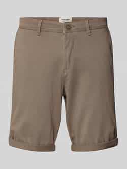 jack & jones Regular fit bermuda met steekzakken model 'IBOWIE'