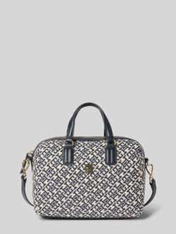 Tommy Hilfiger Tas met hengsel en monogram-jacquard