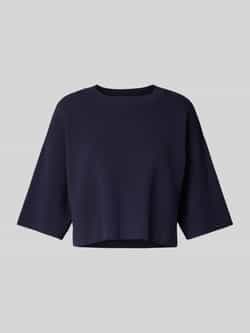 Weekend Max Mara Kort gebreid shirt met ronde hals model 'AMATO'