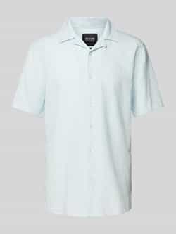 Only & Sons Slim fit linnen overhemd met 1 2-mouwen model 'CAIDEN'