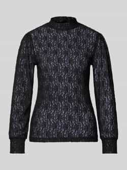 Christian Berg Woman Blouse in semi-transparant design
