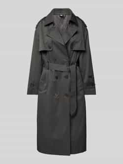 Karo Kauer Trenchcoat met strikceintuur