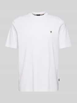 Hugo Boss Witte T-shirt met Double B-monogram White Heren