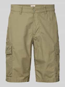 Camel active Regular fit bermuda met cargozakken