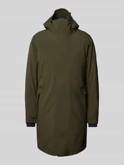 AlphaTauri Opvouwbare parka met stijl en functionaliteit Green Heren