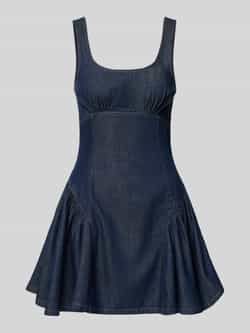 Minijurk in denim-look model 'Eva'