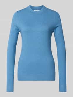 Christian Berg Woman Gebreide pullover van viscosemix met ronde hals