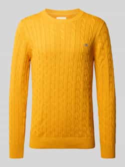 Gant Gebreide pullover met ribboorden