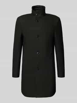 Boss Slim fit lange jas met structuurmotief model 'HYDE'