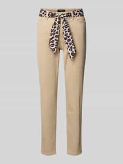 Marc Cain Stoffen broek met 5-pocketmodel