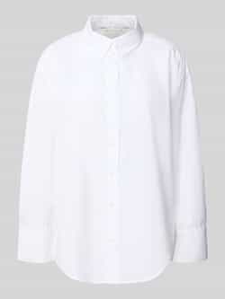 Tom Tailor Regular fit overhemdblouse van een mix van lyocell en katoen