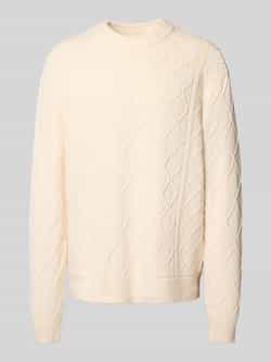 Jack & jones Gebreide pullover met ronde hals model 'CAMBRIDGE'