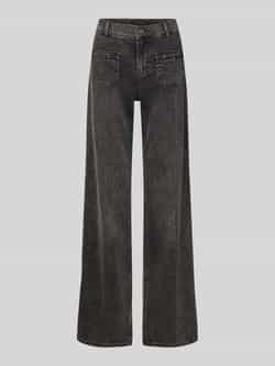 Angels Flared jeans met opgestikte zakken model 'LIZ SMART BUCKLE'