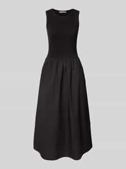 Christian Berg Woman Selection Midi-jurk in riblook