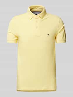 Tommy Hilfiger Slim fit poloshirt met logostitching model '1985'