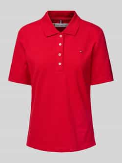 Tommy Hilfiger Regular fit poloshirt met logostitching model '1985'