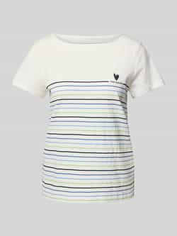Tom Tailor Regular fit T-shirt van puur katoen