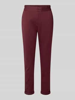 FREE QUENT Slim fit stoffen broek met vaste boorden model 'Nanni'