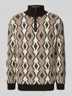 Scotch & Soda Gebreide pullover met ribboorden model 'ARGYLES'