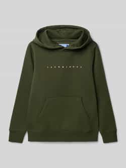 jack & jones Hoodie met kangoeroezak