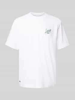 Lacoste Regular fit T-shirt van puur katoen