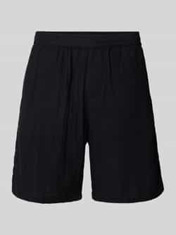 REVIEW Regular fit korte broek met elastische band