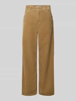 Carhartt Work In Progress Straight fit corduroy broek in 5-pocketmodel model 'Coventry'