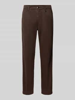 MAC Chino met labeldetail model 'CHINO TURN UP'